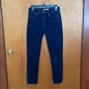 Levi’s High Rise Ankle Skinny Jeans